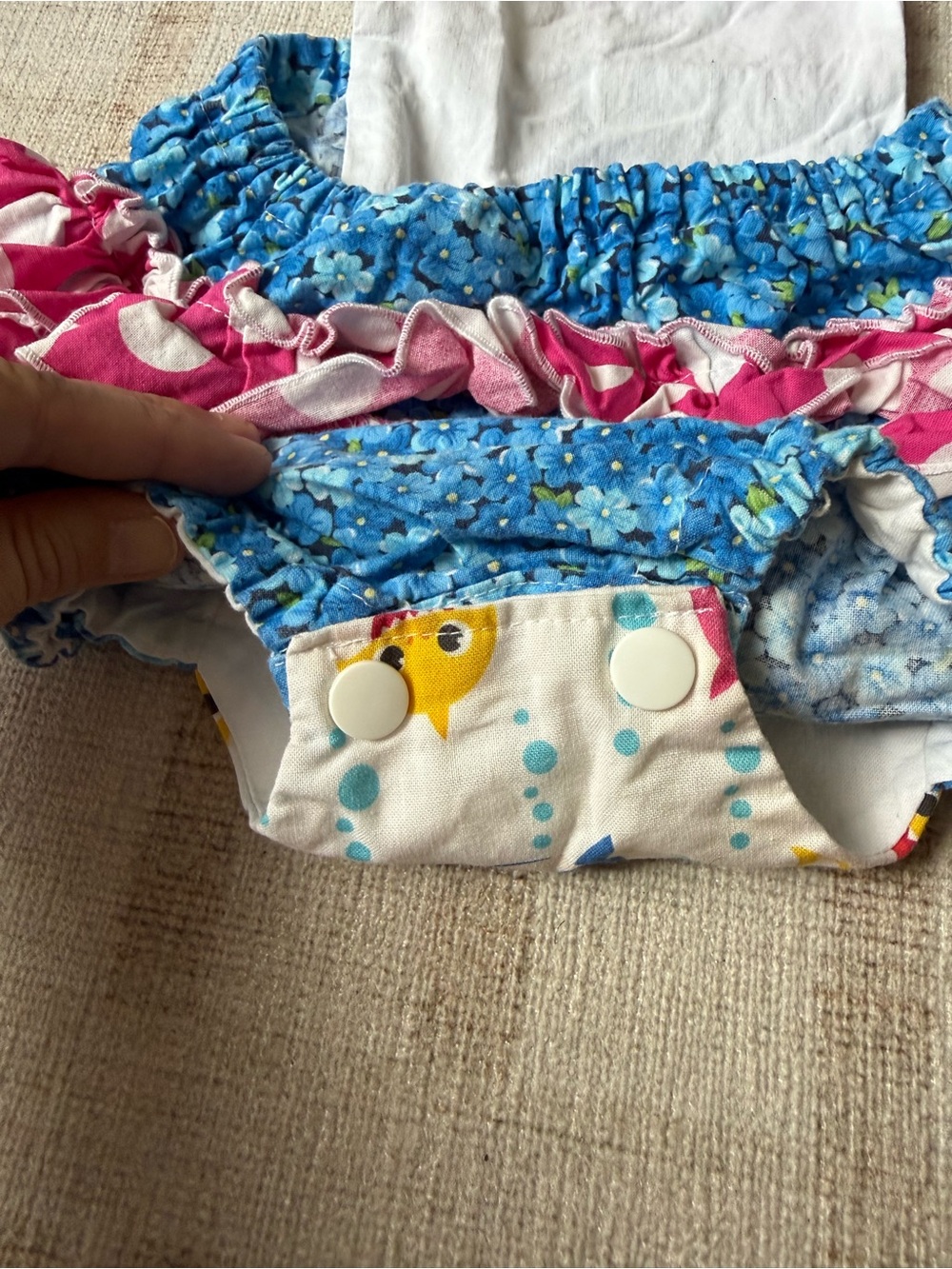 Baby Shark Halter Ruffle Romper - Picture 3 of 3
